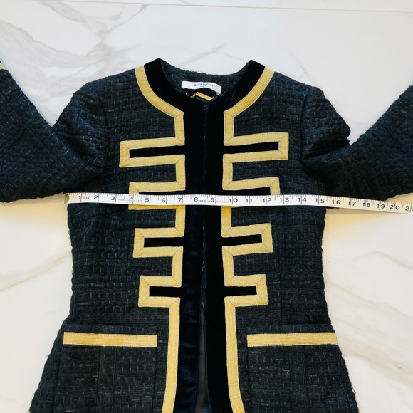 Givenchy Embroidered Tweed Military Jacket - Picture 12 of 15